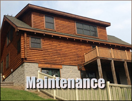  Fluvanna County, Virginia Log Home Maintenance