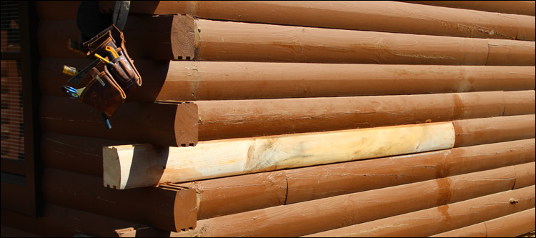 Log Home Damage Repair  Fluvanna County, Virginia