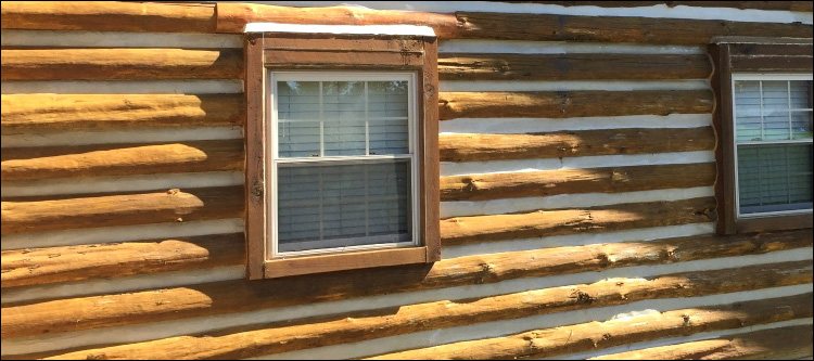 Log Home Whole Log Replacement  Fluvanna County, Virginia